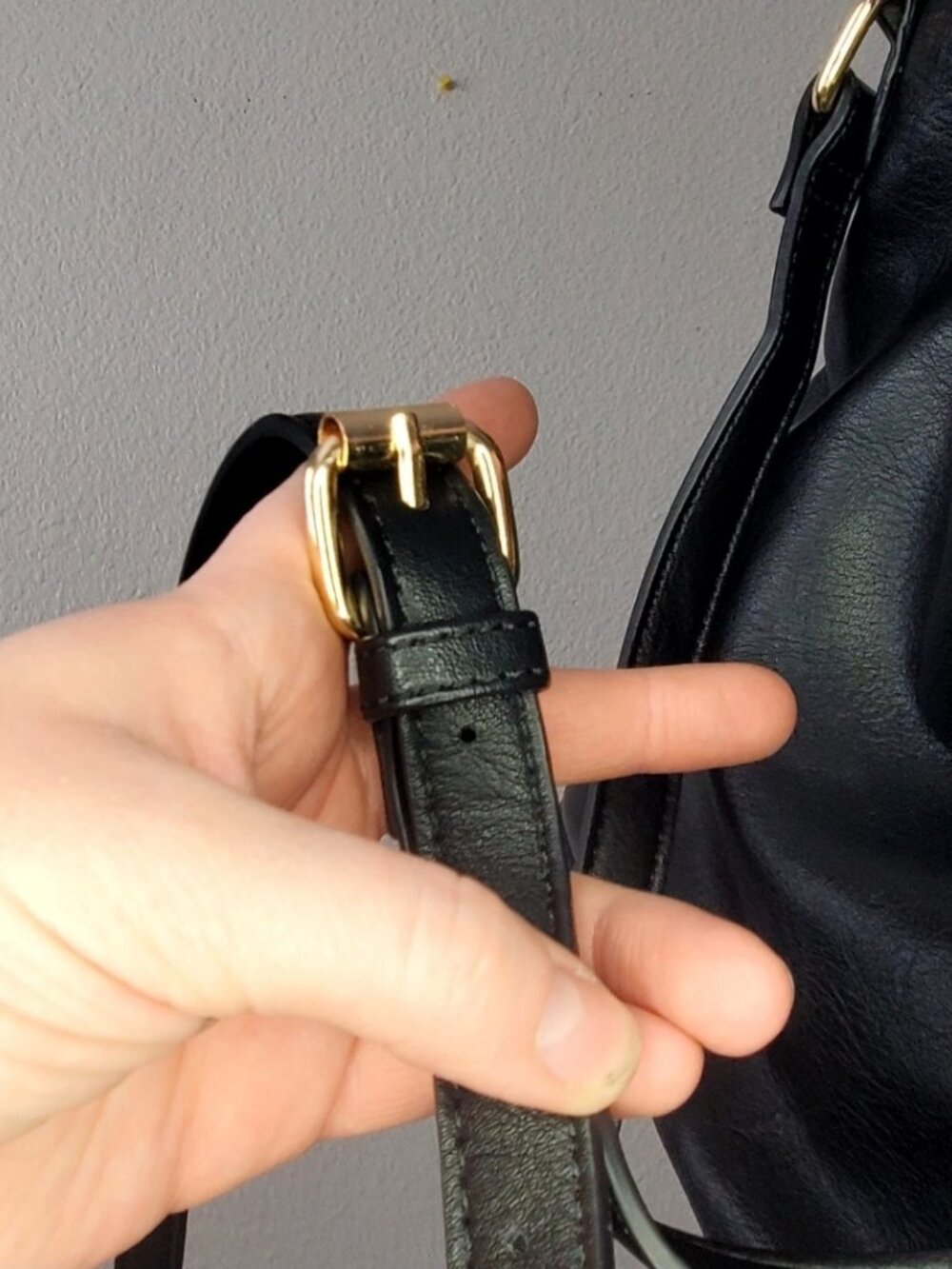 No Brand Black Fake Leather Multi Pocket Purse - Picture 10 of 10